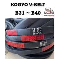 KOGYO BELT B31 B32 B33 B34 B35 B36 B37 B38 B39 B40 Industrial Belting B31 32 33 34 35 36 37 38 39 40
