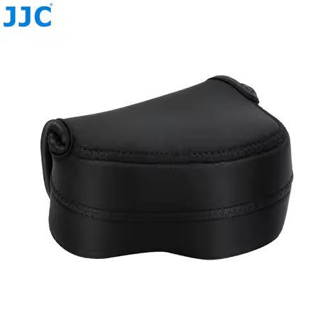 JJC Mirrorless Camera Pouch Soft Neoprene Bag Case for Sony ZV E10 A6600 A6500 A6400 A6300 A6100 Can