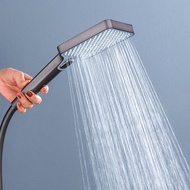 Kepala shower silikon Anti sumbat dengan tiga motif aliran air