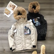TNF The North Face Antarctica Parka 巔峯極地系列徽標男女款貉子毛領中長款派克羽絨服衝鋒衣  秋冬季 羽絨外套 Puffer Down Jacket 羽絨褸 防水 防
