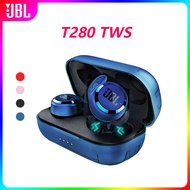 100 original JBL T280 TWS Wireless Bluetooth Earphone Sports Earbuds Deep Bass Headphones Waterproof