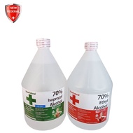 New Federal 70% ISOPROPYL ALCOHOL | ETHYL ALCOHOL DISINFECTANT ANTISEPTIC 1 GALLON