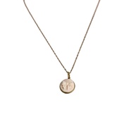 agete A&S Necklace Agat -- Gold There is a top ladies Direct from Japan Secondhand