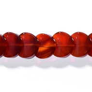 [Jiehong] Red Agate Round Disc Beads 8X8MM Gem DIY Handmade Materials
