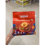 Boh 2in1 tea & creamer contains 20 sachets 230g masala latte tea/ contains 12 sachets 288g Chocolate