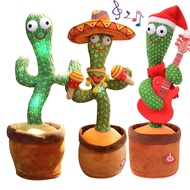Cactus Plush Toy Talk Caktus Record Dancing Toy Song Plush Dancing Cactus Birthday Gift