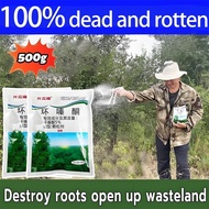 【No damage to soil】Tree killer 500g/bag Racun pokok kayu besar roots rotted in 1 day Racun pokok bes