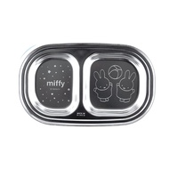 Miffy 2-Compartment Stainless Steel Plate | 304 Stainless Steel