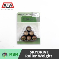 SKYDRIVE (CARB TYPE) ROLLER WEIGHT 9G/ 10G/11G/12G/13G