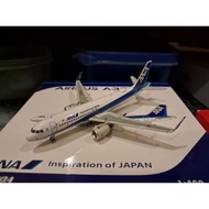1/400 scale All Nippon Airways Airbus A320Neo/Boeing 727-200/737-500 aircraft models (Phoenix, JC Wi