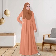 Ankara Jubah Abaya Turkish Style Dress Women Glaze Design - Ankara Glaze