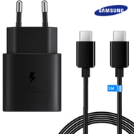 Fast Charging EU Plug Type C E F (220-240V) Desktop Charging Station Samsung Original 25W USB-C Fast