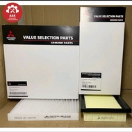 ชุดกรองอากาศ+กรองแอร์ Mitsubishi Mirage Attrage