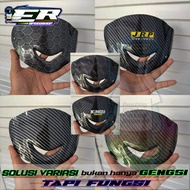 VISOR 125 Z FIZ R VISOR COAK CARBON VISOR YAMAHA 125z VISOR CARBON VISOR 125z PNP TO FIZ R 2-STROKE