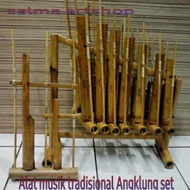 angklung set nada 1 oktaf alat musik tradisional angklung