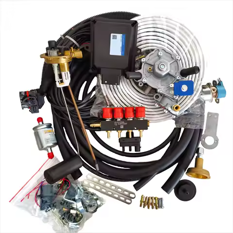 LPG Natural Gas Conversion Kit Full 4 Cylinder Fuel Injection System 3 Cylinder Engine LPG Car Gas K
