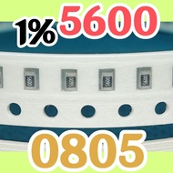 10pcs Chip resistor smd 5600 561 560R 1% size 2012 0805 560ohm 560 ohm