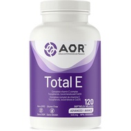 AOR Total E 445mg, 120 Softgels 120-Day ply - Vitamin E plement with Tocotrienol & Coenzyme Q10 Ubiq