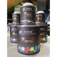 Primer (1set) 2k Aikka AK0110 (undercoat) Hitam, Putih, Kelabu