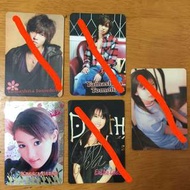 Yes Card 卡 $5~$10 (包平郵) 山下智久 澤尻英龍華 戶田惠梨香 深田恭子