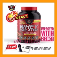 Whey Protein Hydro Whey Isolated Protein Power Mania / Protein / Diet / Bina Badan / Gym