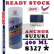 ANCHOR S327** S327 SUZUKI VIOLET BLUE PURPLE BIRU 400ml Can Spray Paint Cat Spray Tin 100% ORIGINAL