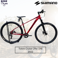 [BIKE ZONE] Totem Cruiser 29er 1X8 2022 MOUNTAIN BIKE Ultra light Alloy Frame Shimano m315 1x8 Speed