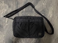 Head Porter Tanker Shoulder Bag (M) Black