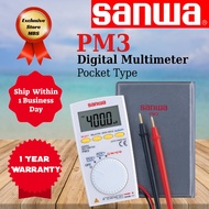 Sanwa PM3 Digital Multimeter Pocket Type AC/DC Voltmeter