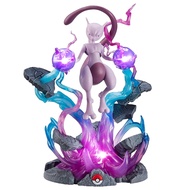 Pokémon 13" Large Mewtwo Deluxe Collector Statue Figure - LED Light Effects - Officially Licensed - 