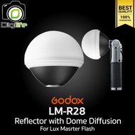Godox LM-R28 Reflector With Dome Diffusion สำหรับ Flash LUX Master