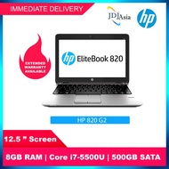 [Immediate Delivery] Refurbished HP Elitebook 820 840 G2 G3 14" Inch Laptop Core i5 i7 / 8GB / 500 SATA / Win10 Pro