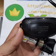 MYTH 3 Sisi LED H6 Motor Bebek H4 Vixion Byson Pendingin Kipas