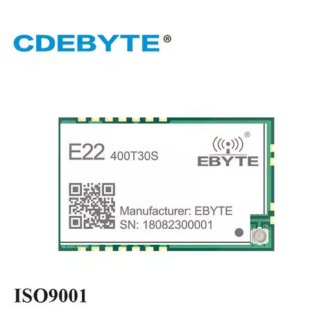LoRa Module E22-400T30S-V2 1W 433MHz 30dBm UART Wireless SMD RF Transceiver Module RSSI Net Work CDE
