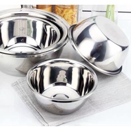 Stainless Steel Mixing Baking Bowl 18CM 20CM 22CM 24CM 28CM 30CM