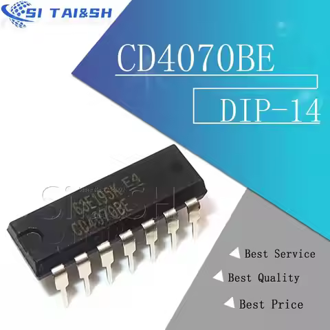 10Pcs New CD4060 CD4066 CD4069 CD4070 CD4071 CD4081 CD4093 CD4094 CD4511 CD4518 CD40106 CD4015 CD401