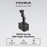 MOZA AB6 Flight Simulator Bundle 6Nm Force Feedback Base + MHG Flight Stick | PC Flight Sim Controll