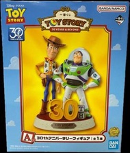 Bandai namco 一番賞 x toystory 30th 反斗奇貨 胡迪 ＆ 巴斯光年 一番賞 A賞 30 years & beyond pop figure
