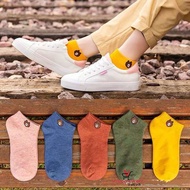 Cartoon Socks Colorful Ankle Sock Stokin Pendek Cartoon Stoking Buku Lali