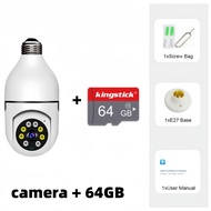 XIAOMI  กล้องวงจรปิด 360wifi  V380 Pro 1080P  กล้องวงจรปิดหลอดไฟ กล้องวงจรปิดไร้สาย with Alarm Xiaomi surveillance head  ip security cameraกันน้ำและกันแดด กล้องวงจรปิดดู ผ่านมือถือ