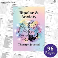 ont  Bipolar & Anxiety, Bipolar Disorder, BD Psychological Therapy, Journal Planners Notebook n