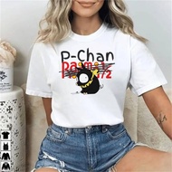 Ranma top tees women Psychedelic 80s streetwear Colorful tshirt 80s streetwear anime Digital women P