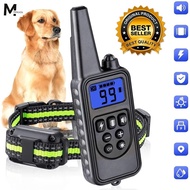 TOP Quality 800m Electric Dog Training Collar Pet Remote Control Waterproof Rechargeable Vibration W