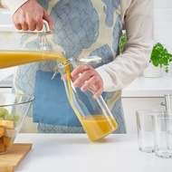 (Best) Multipurpose glass bottle Jar 0.4 l 1l 1.4 l airtight