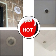 Exterior Wall Air Vent Grille Plastic Round Air Exhaust Vent Grille Ducting