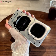 For iQOO Z9 Turbo Z9x Z8 Z7 Pro Z7i Z5x Z3 Z1 U5x U3x U3 U1x Phone Case Cute Lucky Black Cat Cartoon