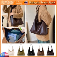 Retro Shoulder Bag Popular Korean Version Women Underarm Bag Tote Bag Murah bag wanita Large Capacit