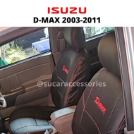 หุ้มเบาะ D-max  2003-2011 หุ้มเบาะรถยนต์ หุ้มเบาะดีแม็ก ตัดตรงรุ่น d-max (คู่หน้า) เบาะหนัง dmax ดีแมก ตัดเย็บสวย แนบกระชับ เบาะdmax หนังหุ้มเบาะd-max ที่หุ้มเบาะ Dmax ชุดหุ้มเบาะรถIsuzu isuzu อิซูซุ