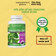 Trunature Ginkgo Biloba Kirkland Signature brain supplement 340 tablets from America