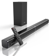ULTIMEA 100W TV Soundbar 2.1 Bluetooth Speaker 5.0 Home Theater Sound 3D Surround Sound Bar Subwoofe